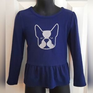 2/$12 - Little Girl's Drop Waist Long Sleeve Tee